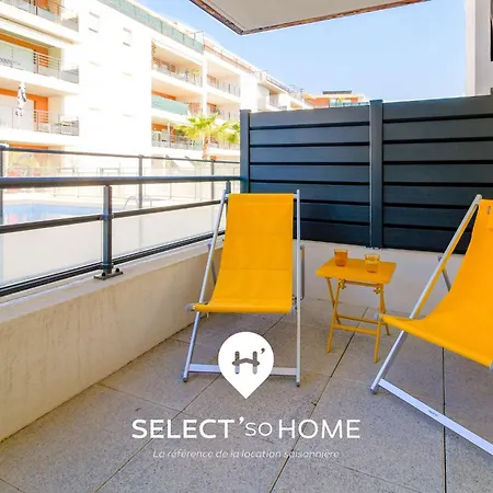 Select'sohome - Pour 4, Proche Des Commerces Et De La Avec Parking Prive ! - Cap Azur