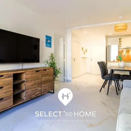 Select'sohome - Pour 4, Proche Des Commerces Et De La Avec Parking Prive ! - Cap Azur